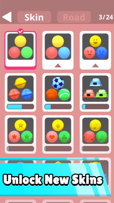 Screenshot of the application Color Road! - #5