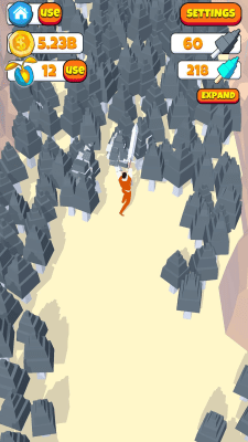 Screenshot of the application Idle Lumberjack 3D - #5