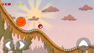 Screenshot of the application Red Ball 3: Jump for Love - #5