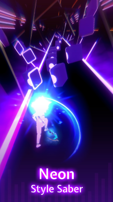 Screenshot of the application Beat Blade: Dash Dance - #5