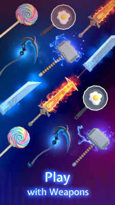 Screenshot of the application Beat Blade: Dash Dance - #7