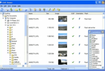Screenshot of the application CoolUtils EXIF Viewer - #2