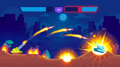 Screenshot of the application Tank Stars - #2
