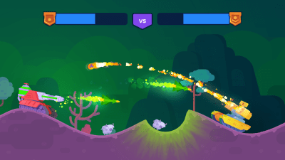 Screenshot of the application Tank Stars - #7