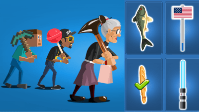 Screenshot of the application Angry Granny Smash - #2
