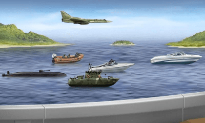 Screenshot of the application SpeedBoat Shooting - #3