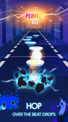 Screenshot of the application Hop Ball 3D - #4