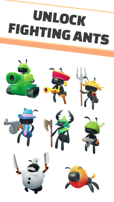 Screenshot of the application Idle Ants - #2