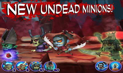 Screenshot of the application Samurai Vs Zombies Defense - #4