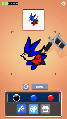 Screenshot of the application Ink Inc. - Tattoo Drawing - #3