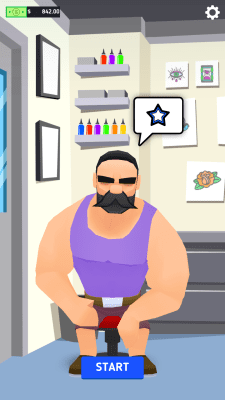Screenshot of the application Ink Inc. - Tattoo Drawing - #4