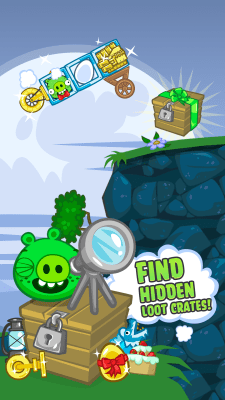 Screenshot of the application Bad Piggies HD - #4