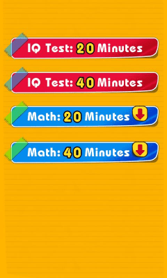 Screenshot of the application IQ Test - #2