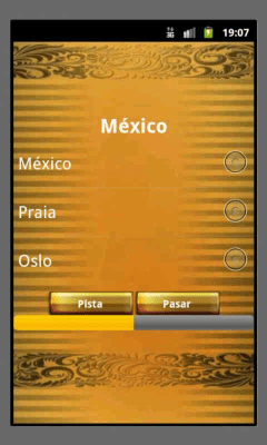 Screenshot of the application Capital Flags Country Quiz - #6