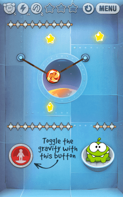 Screenshot of the application Cut the Rope - #7
