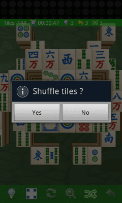 Screenshot of the application Mahjong 3D - #8