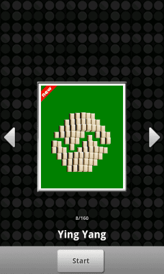 Screenshot of the application Mahjong 3D - #9