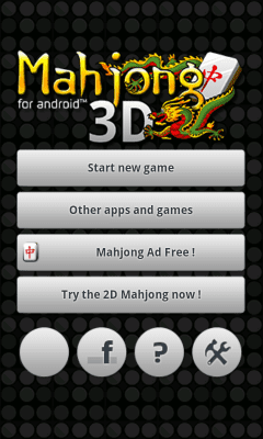 Screenshot of the application Mahjong 3D - #10
