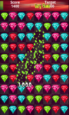 Screenshot of the application Diamonds Rush - #2