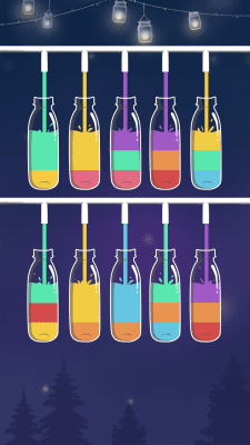 Screenshot of the application Water Sorting Puzzle - #2