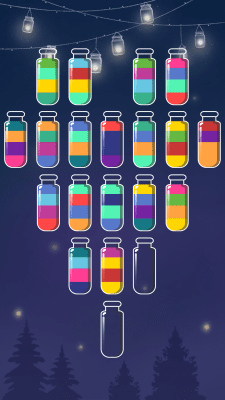 Screenshot of the application Water Sorting Puzzle - #7
