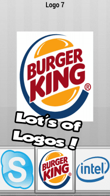 Screenshot of the application Logo Puzzle Quiz - #4