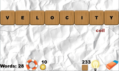 Screenshot of the application Combine Words - #2