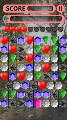 Screenshot of the application Gemstone Obsession - #6