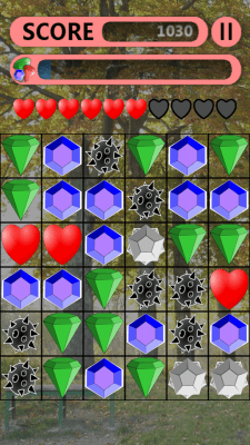 Screenshot of the application Gemstone Obsession - #7