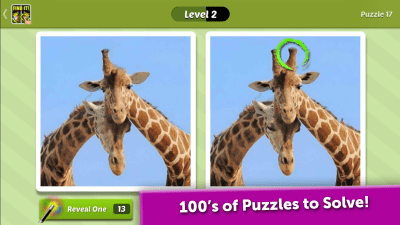 Screenshot of the application Guess the Difference - #2