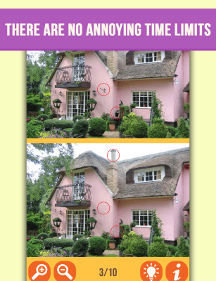 Screenshot of the application Find the Difference: Landscapes - #2