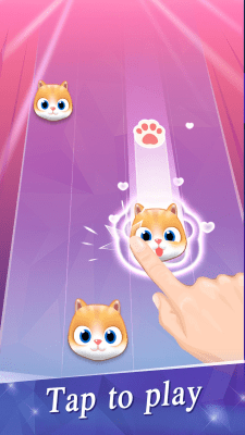 Screenshot of the application Piano Tiles 2 - #3
