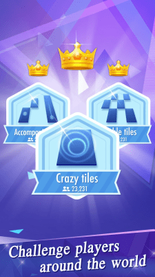 Screenshot of the application Piano Tiles 2 - #4