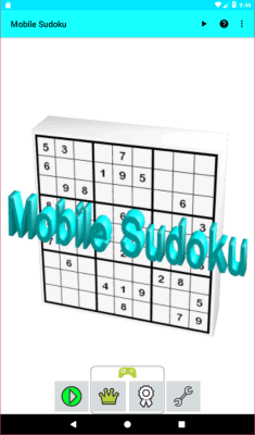 Screenshot of the application Mobile Sudoku (Free) - #4