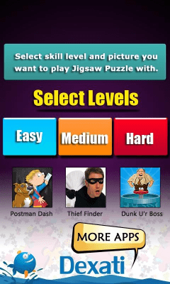 Screenshot of the application Jigsaw Puzzles - #3