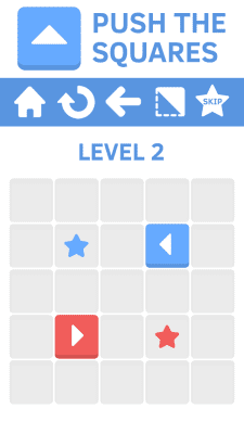 Screenshot of the application Push The Squares - #2