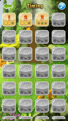 Screenshot of the application Santa Memory - #2