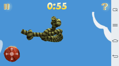 Screenshot of the application Unwind the rope - #2