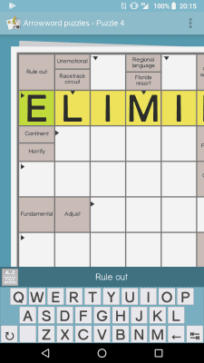 Screenshot of the application Grid games (crossword, sudoku) - #5