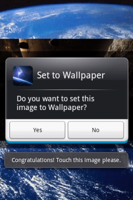 Screenshot of the application Cosmos and Planets Puzzle - #6
