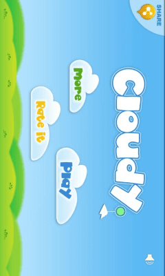 Screenshot of the application Cloudy - #5