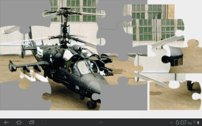 Screenshot of the application Military Puzzle - #3