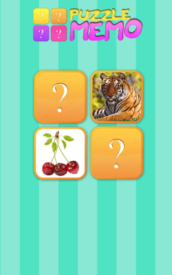Screenshot of the application Puzzle Memo - #2