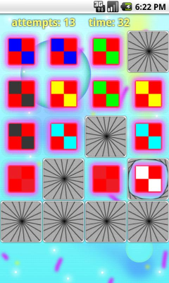 Screenshot of the application Pumping memory - #4