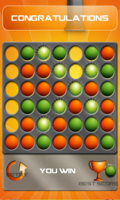 Screenshot of the application 4 in a row - #5