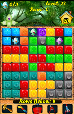 Screenshot of the application Bird Rescue - #2