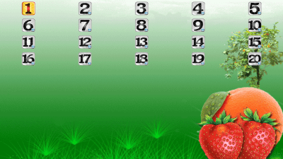 Screenshot of the application Fruit Juicer - #2