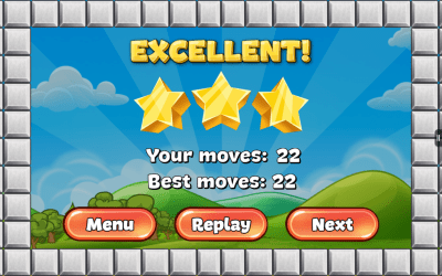 Screenshot of the application Mr. Tigon - Block the Birds - #6