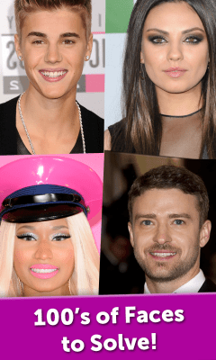 Screenshot of the application Celebrity Face Mania - #2