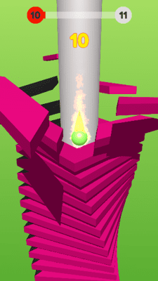 Screenshot of the application Twisty Stack - #2